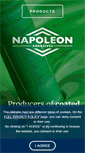 Mobile Screenshot of napoleon-abrasives.com